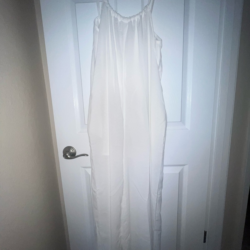 Elegant White Romper